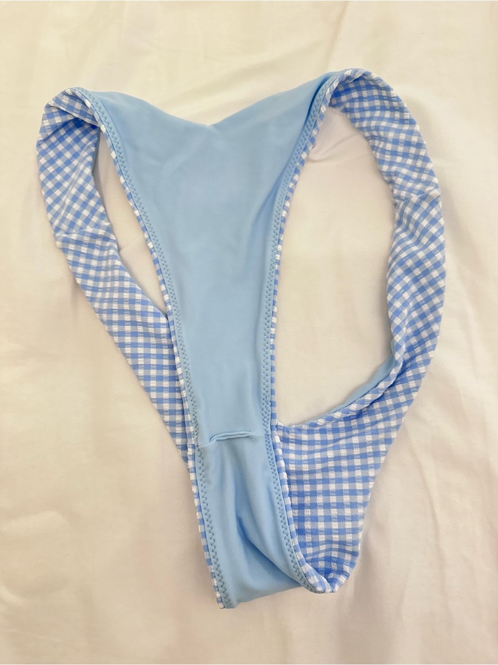 Kulani Kinis Blue Gingham Bikini Set - Picture 7 of 10